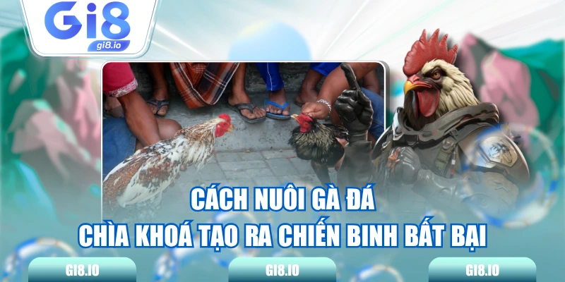 Cách Nuôi Gà Đá