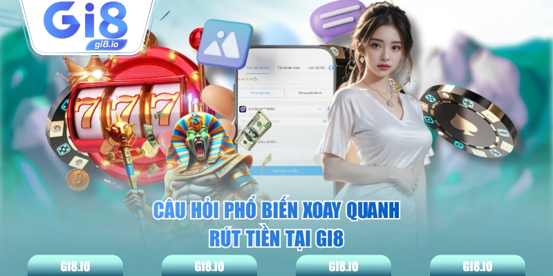 Câu hỏi phổ biến xoay quanh rút tiền tại GI8