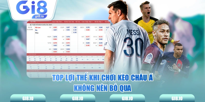 Top lợi thế khi chơi kèo châu Á không nên bỏ qua